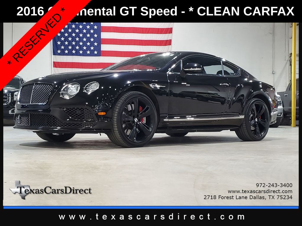 2016 Bentley Continental GT Speed's photo