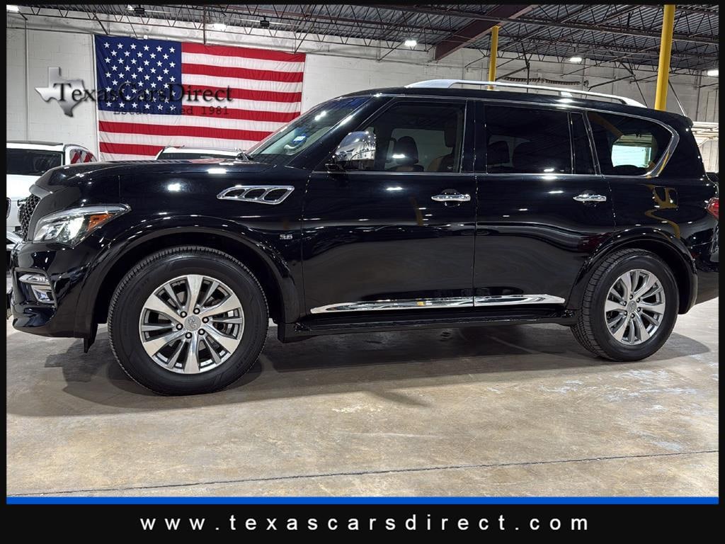 Used 2016 INFINITI QX80 2WD CLEAN CARFAX/SIGNATURE ED/DRIVER ASSIST PKG SUV
