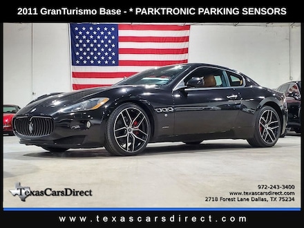 2011 Maserati Granturismo Base Coupe/Clean Carfax/HTD Seats/NAV/Park Sensors Coupe