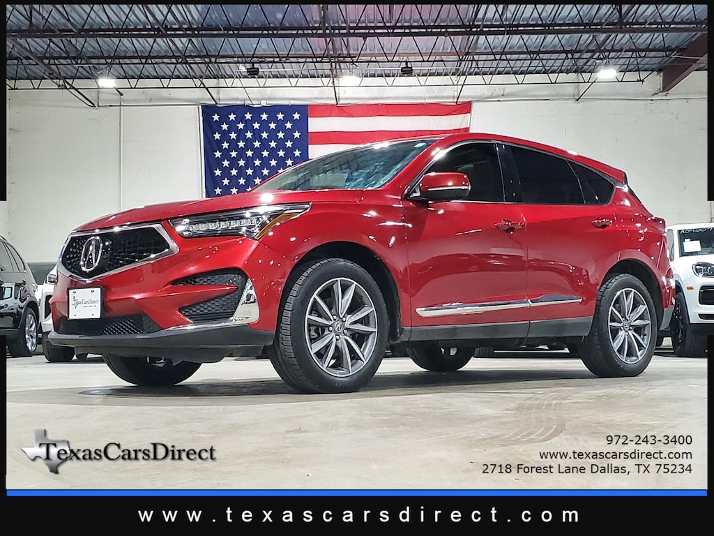 Used 2021 Acura RDX w/Technology Package 1-OWNER/HTD LTHR/BLIND SPOT/P SUV