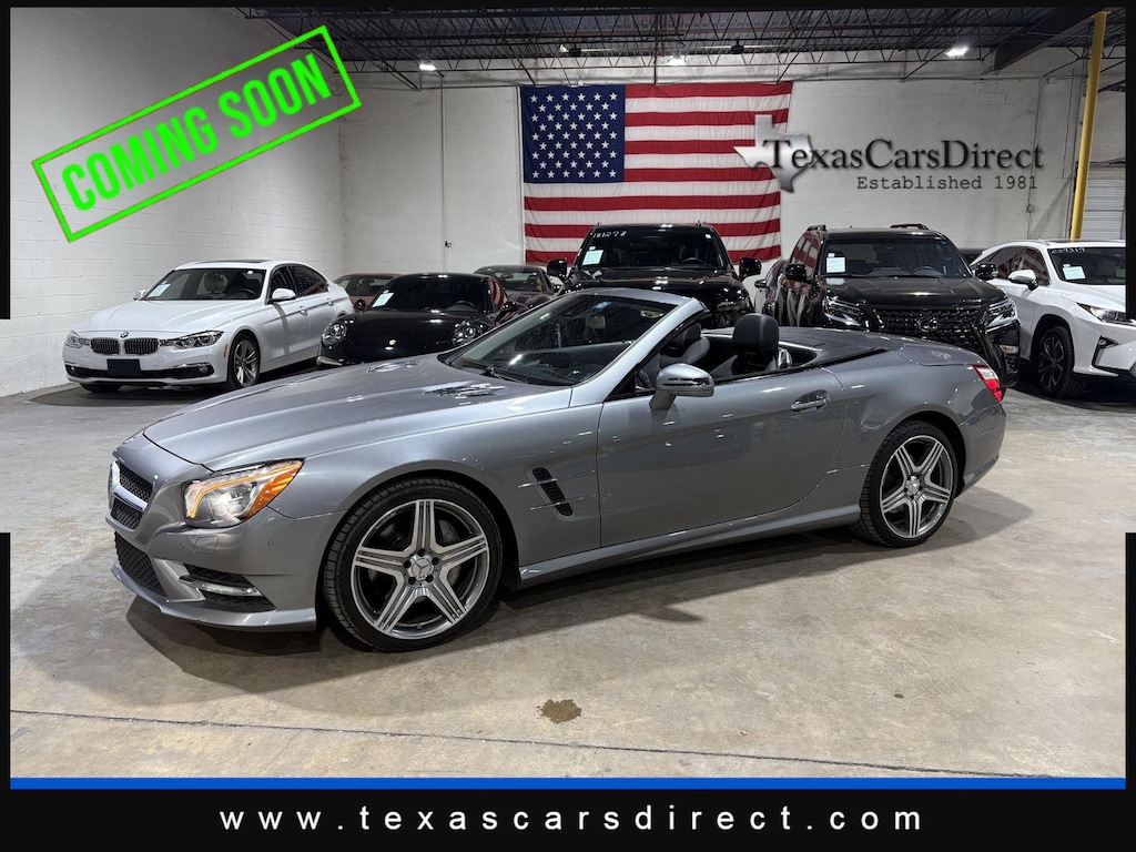 Used 2015 Mercedes-Benz SL-Class SL 550 LOW MILE CONVERTIBLE/DRIVER ASSIST PKG/PANO Roadster