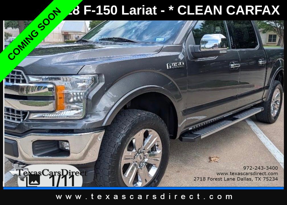 2018 Ford F-150 Lariat 4x4 SuperCrew 5-1/2 Box's photo