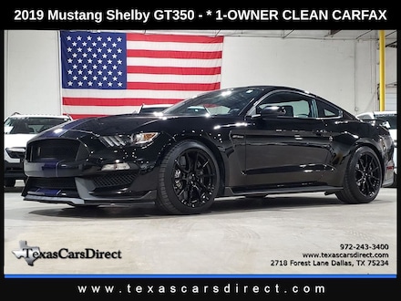 2019 Ford Mustang Shelby GT350 1-Owner Clean Carfax/6-Speed/Tech PKG Coupe
