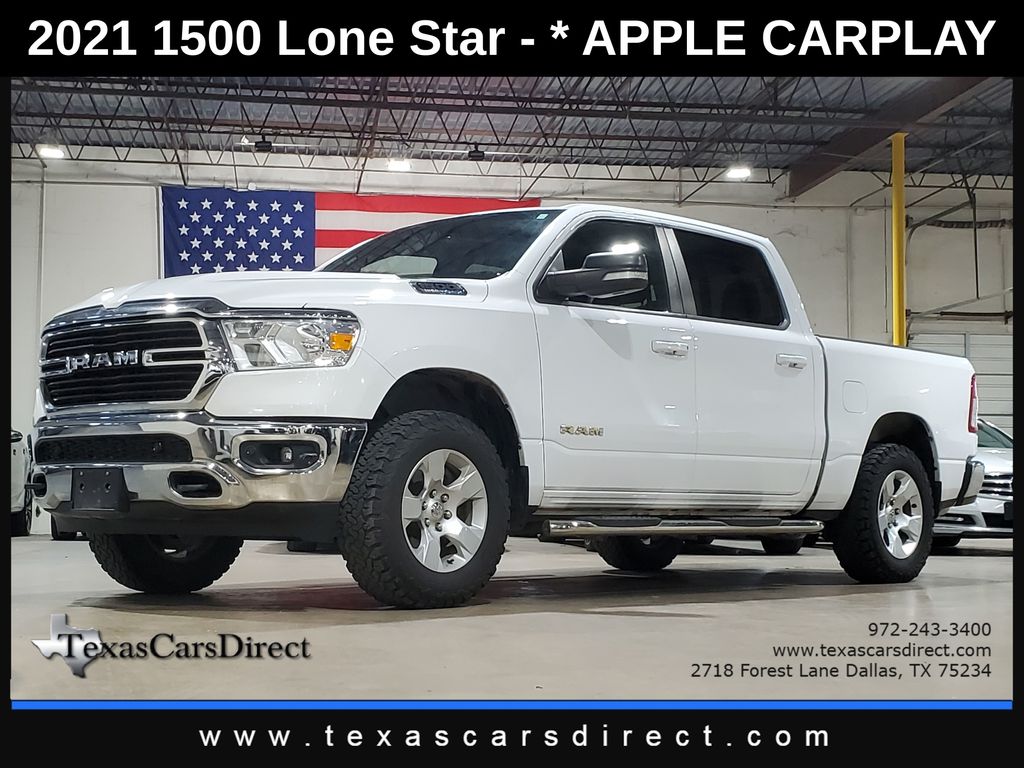 2021 RAM 1500 Big Horn/Lone Star 4x4 Crew Cab 5'7's photo