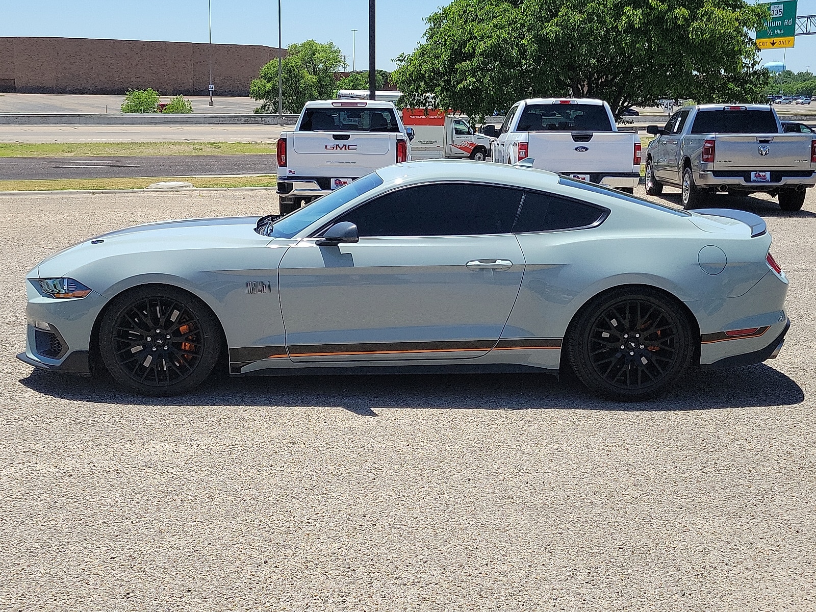 Used 2022 Ford Mustang Mach 1 with VIN 1FA6P8R09N5555519 for sale in Amarillo, TX