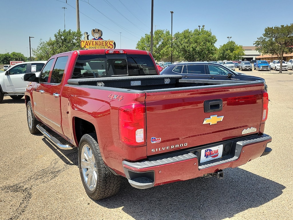 Used 2018 Chevrolet Silverado 1500 High Country Truck Crew Cab