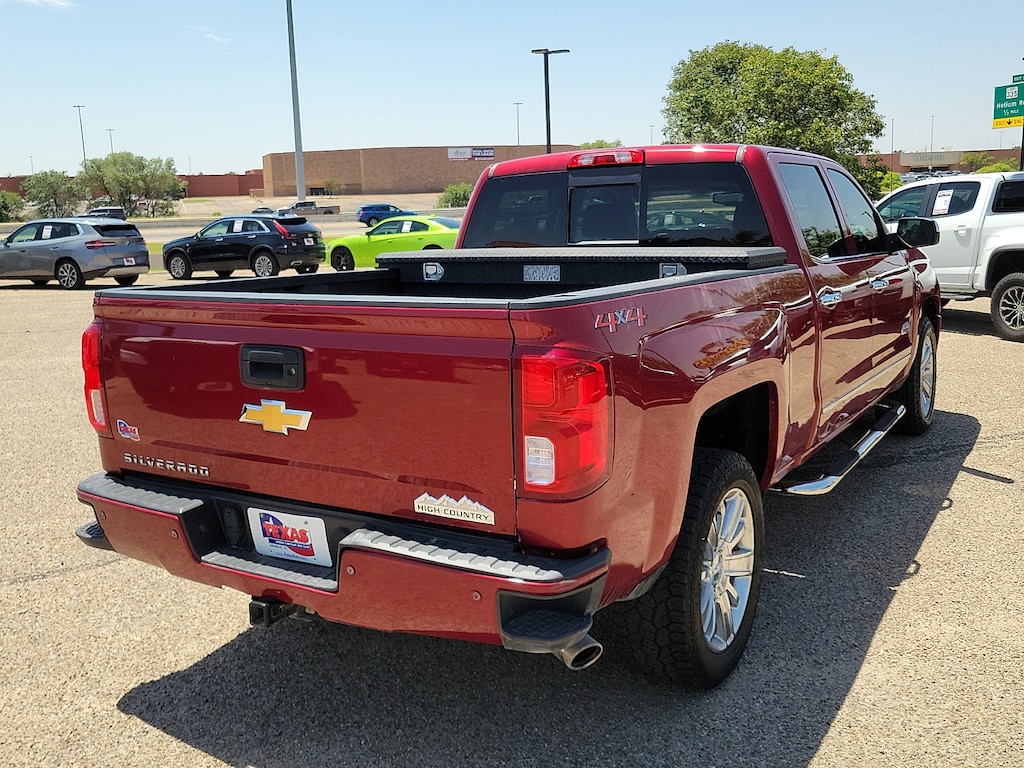 Used 2018 Chevrolet Silverado 1500 High Country Truck Crew Cab