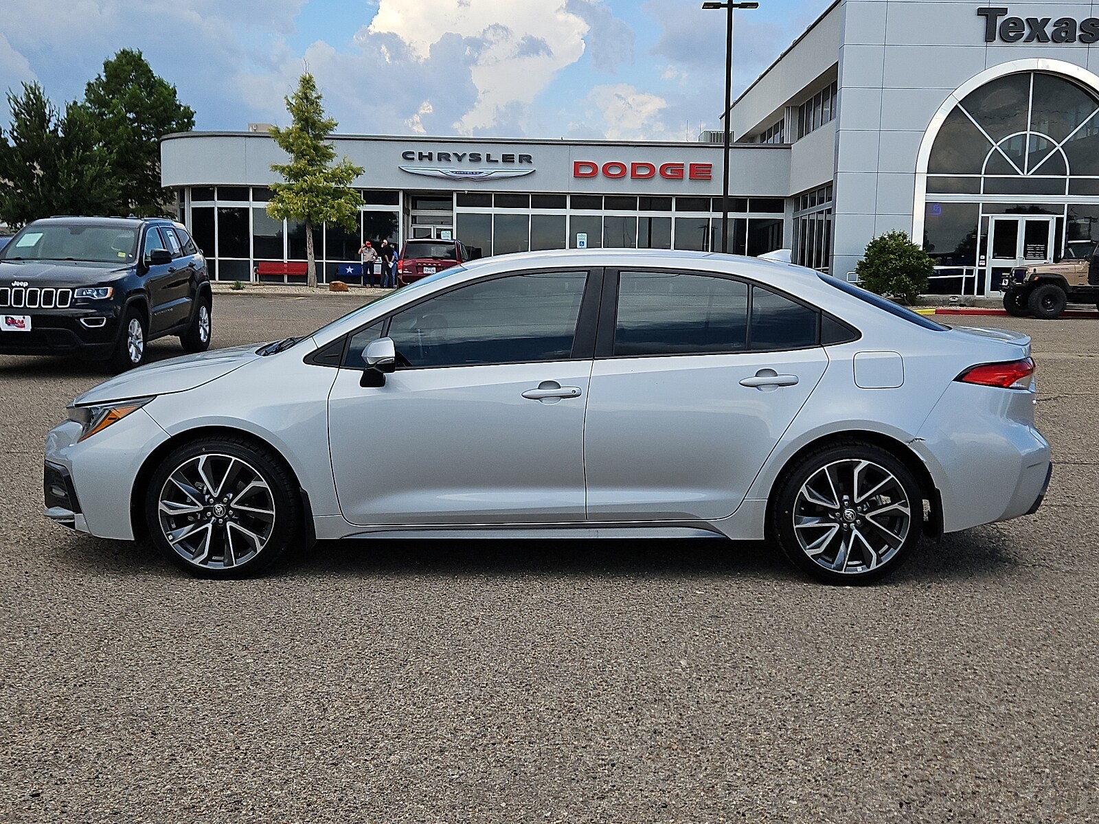 Used 2021 Toyota Corolla SE with VIN 5YFS4MCE9MP089459 for sale in Amarillo, TX