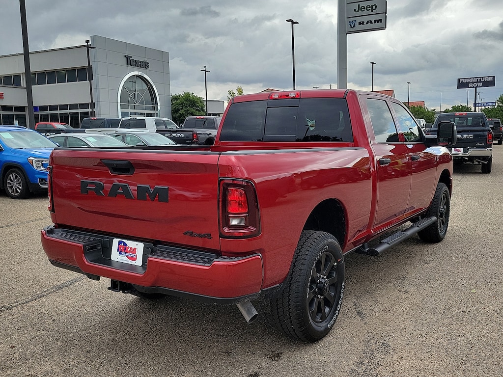 New 2026 Ram 2500 BLACK EXPRESS CREW CAB 4X4 6'4 BOX Pickup