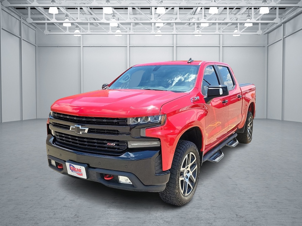 Used 2019 Chevrolet Silverado 1500 LT Trail Boss Truck Crew Cab