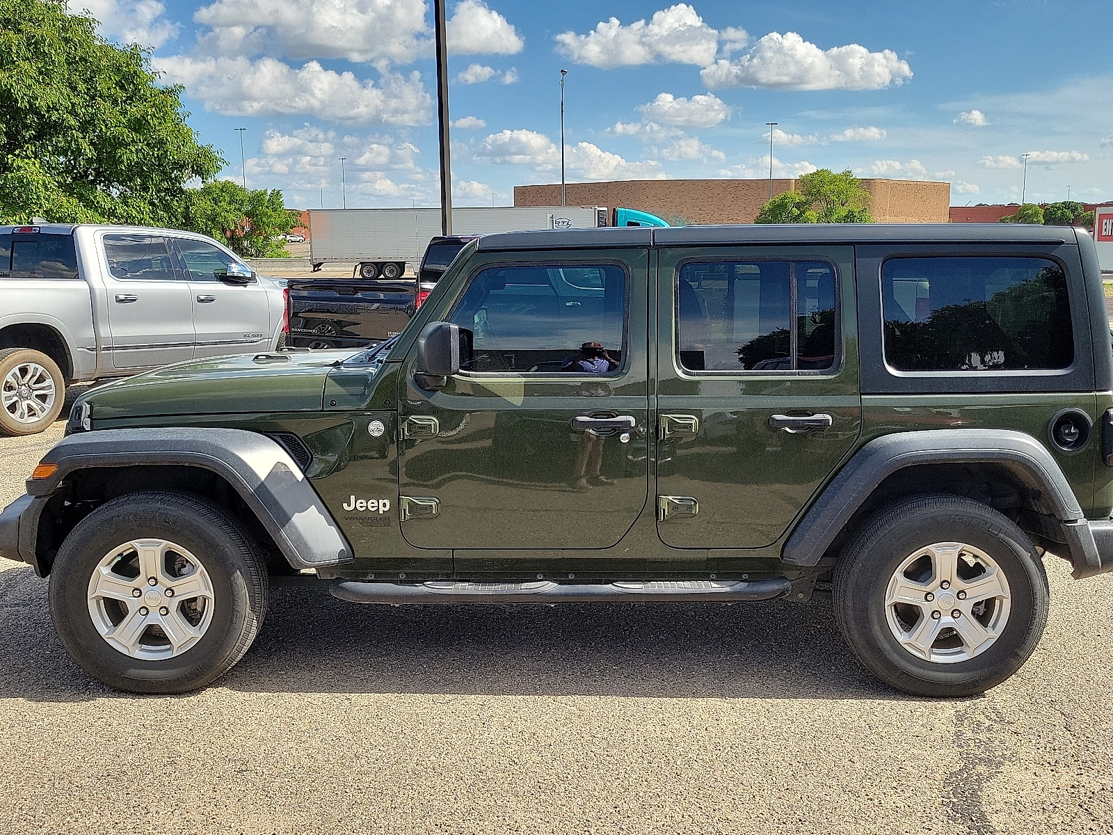 Used 2021 Jeep Wrangler Unlimited Sport S with VIN 1C4HJXDG7MW503057 for sale in Amarillo, TX