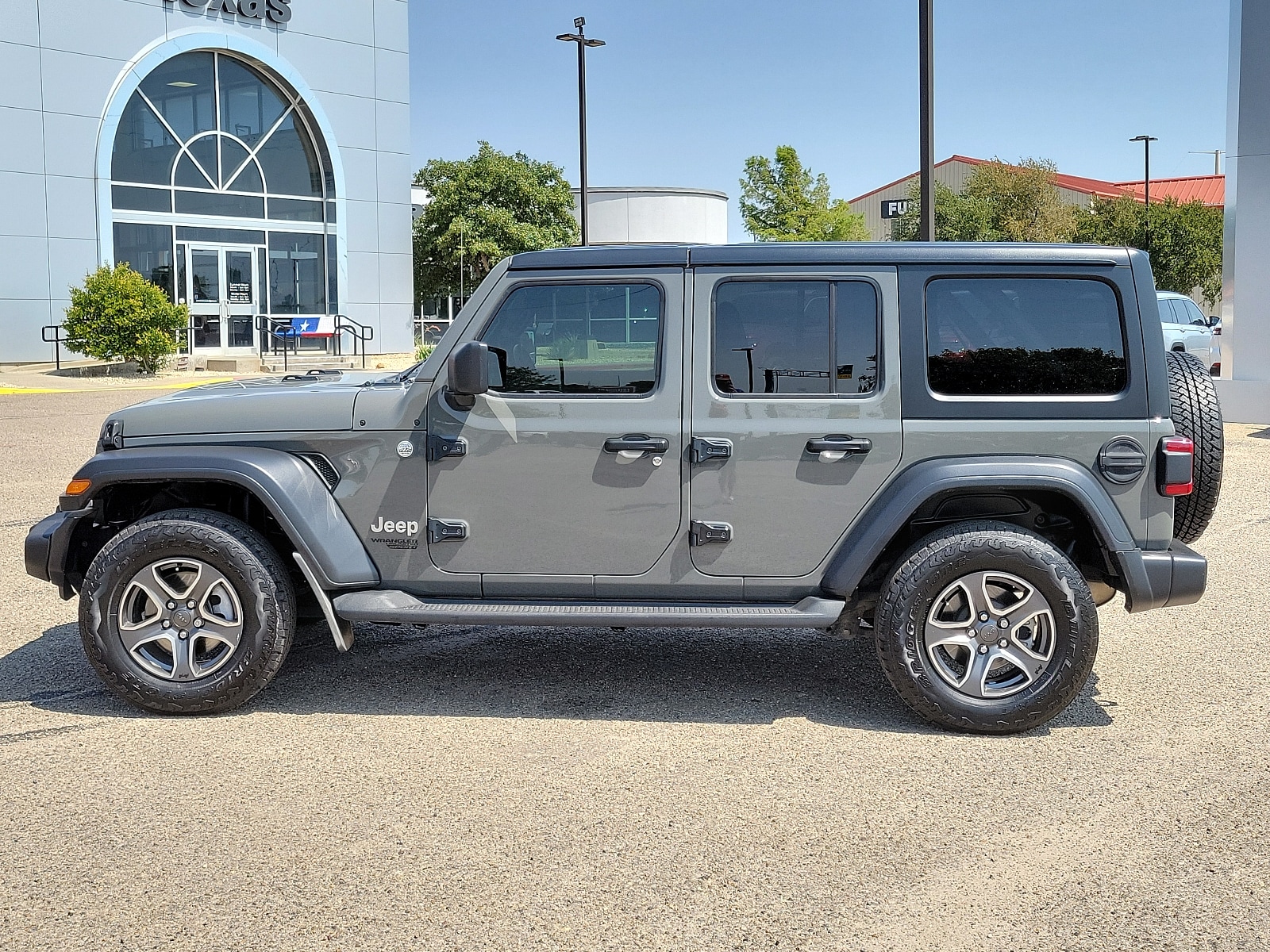 Used 2021 Jeep Wrangler Unlimited Sport S with VIN 1C4HJXDN2MW514854 for sale in Wichita Falls, TX