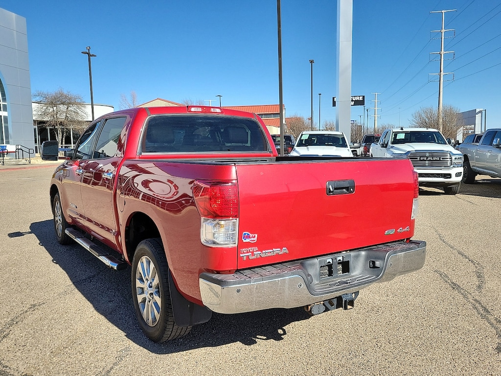 Used 2012 Toyota Tundra Limited 5.7L V8 w/FFV CrewMax 4x4 Truck Crew Max