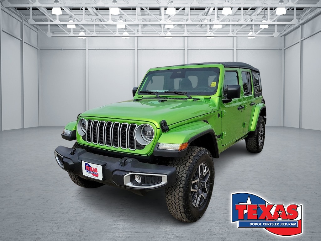 New 2026 Jeep Wrangler 4-DOOR SAHARA Sport Utility