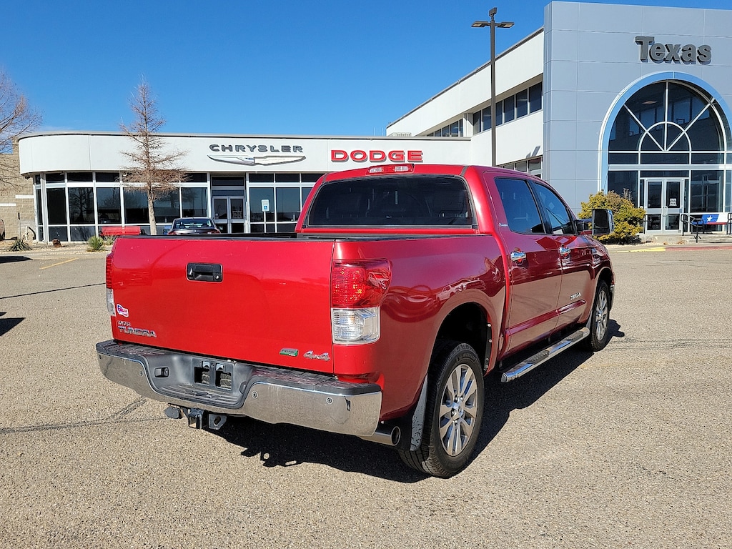 Used 2012 Toyota Tundra Limited 5.7L V8 w/FFV CrewMax 4x4 Truck Crew Max
