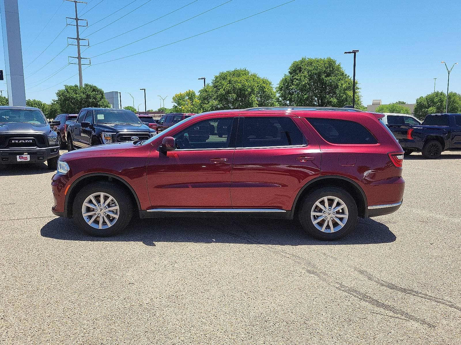 Used 2021 Dodge Durango SXT Plus with VIN 1C4RDJAGXMC556561 for sale in Amarillo, TX