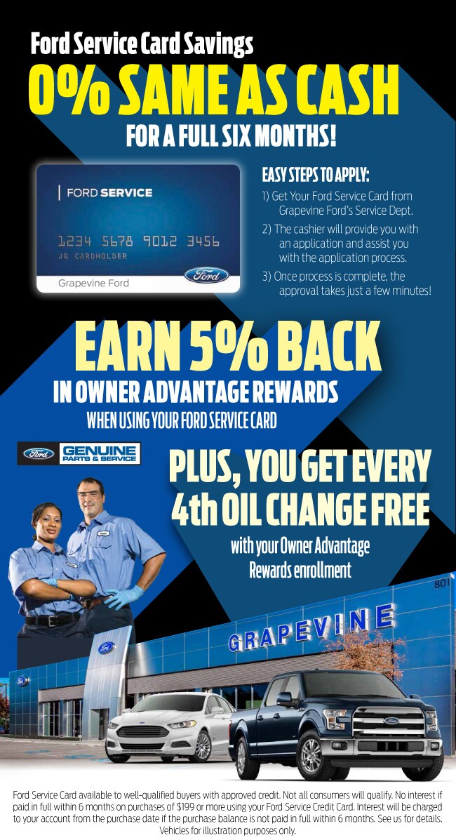 Ford Service Card