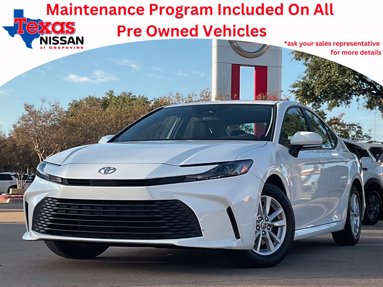 Used 2025 Toyota Camry LE Sedan