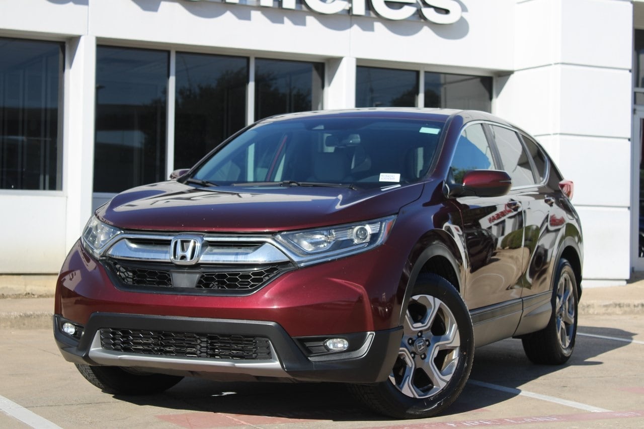 Used 2018 Honda CR-V EX-L with VIN 7FARW1H81JE054243 for sale in Grapevine, TX