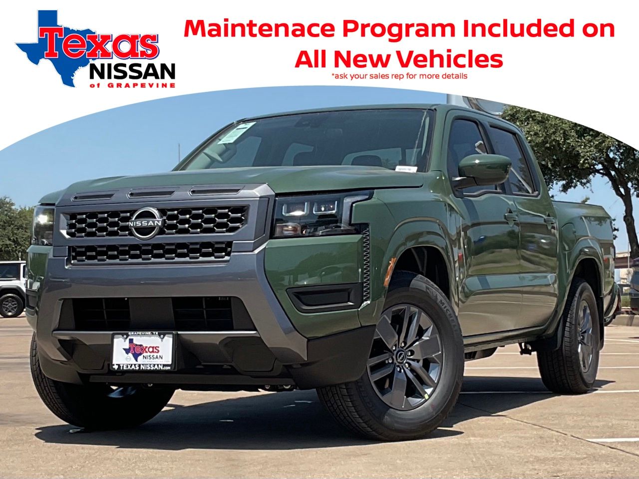 New 2026 Nissan Frontier SV