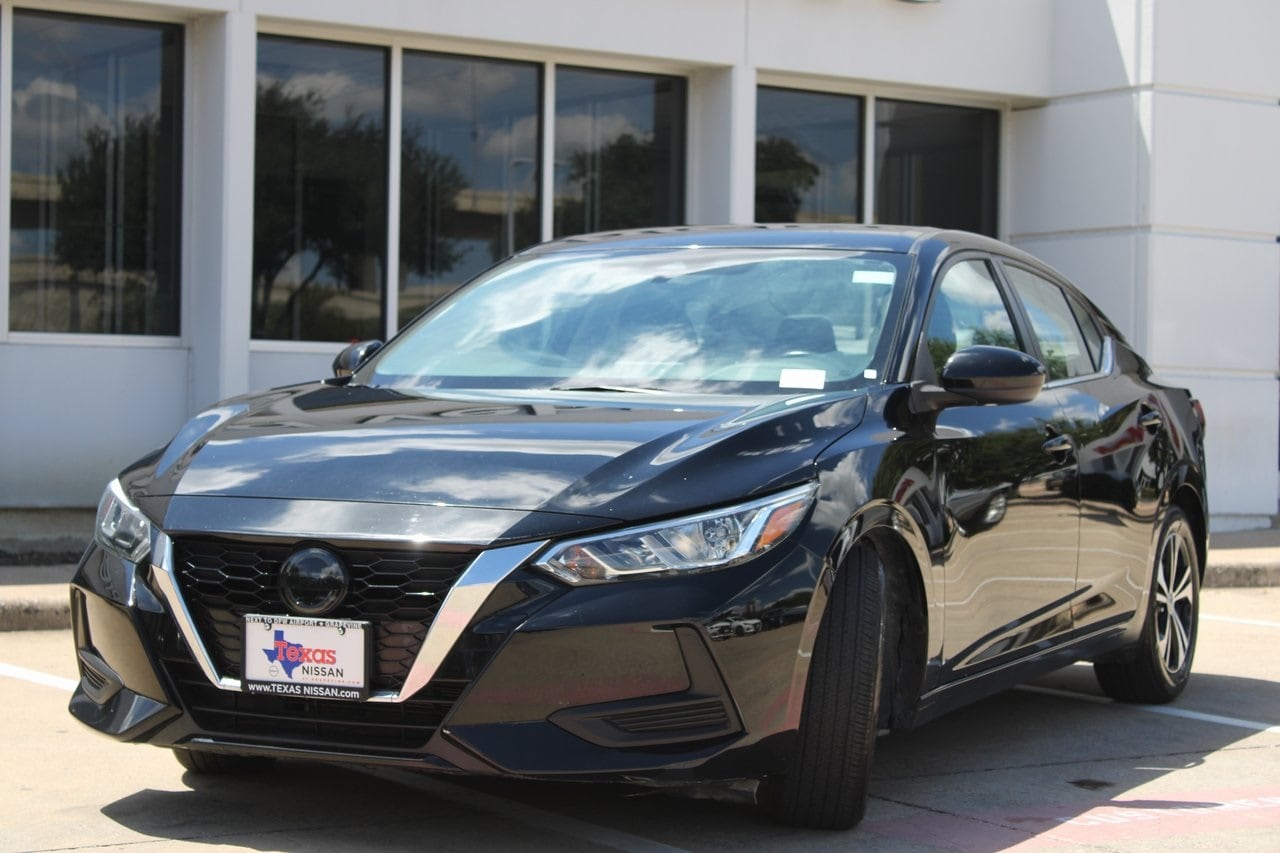 Used 2022 Nissan Sentra SV with VIN 3N1AB8CV3NY203257 for sale in Grapevine, TX