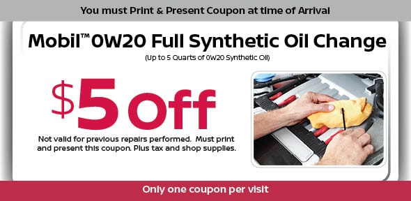 Synthetic Oil Change Special, Dallas Area Automotive Service Coupon