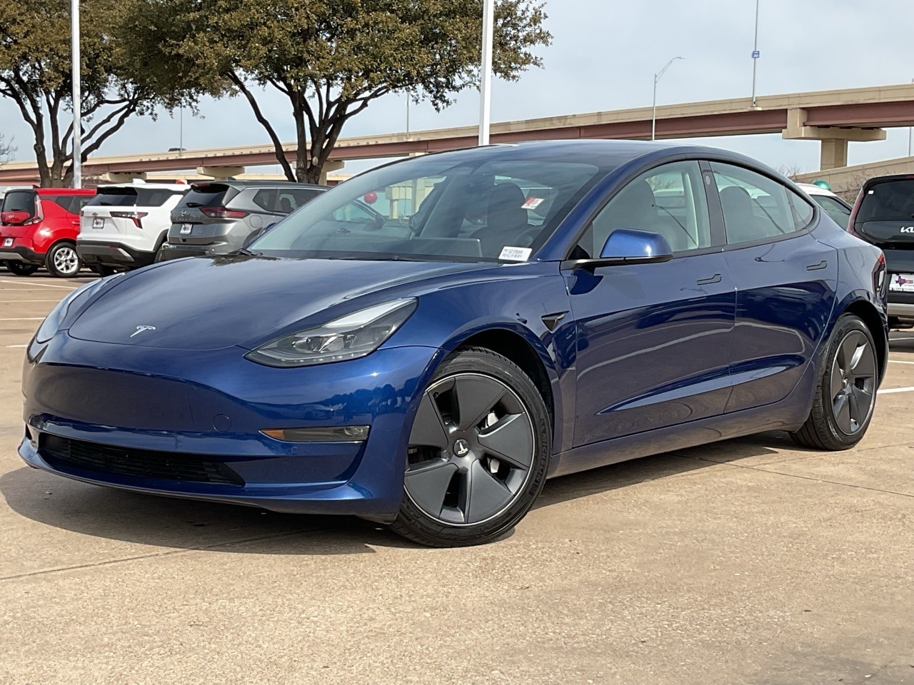 Used 2022 Tesla Model 3 Long Range with VIN 5YJ3E1EB4NF323989 for sale in Grapevine, TX
