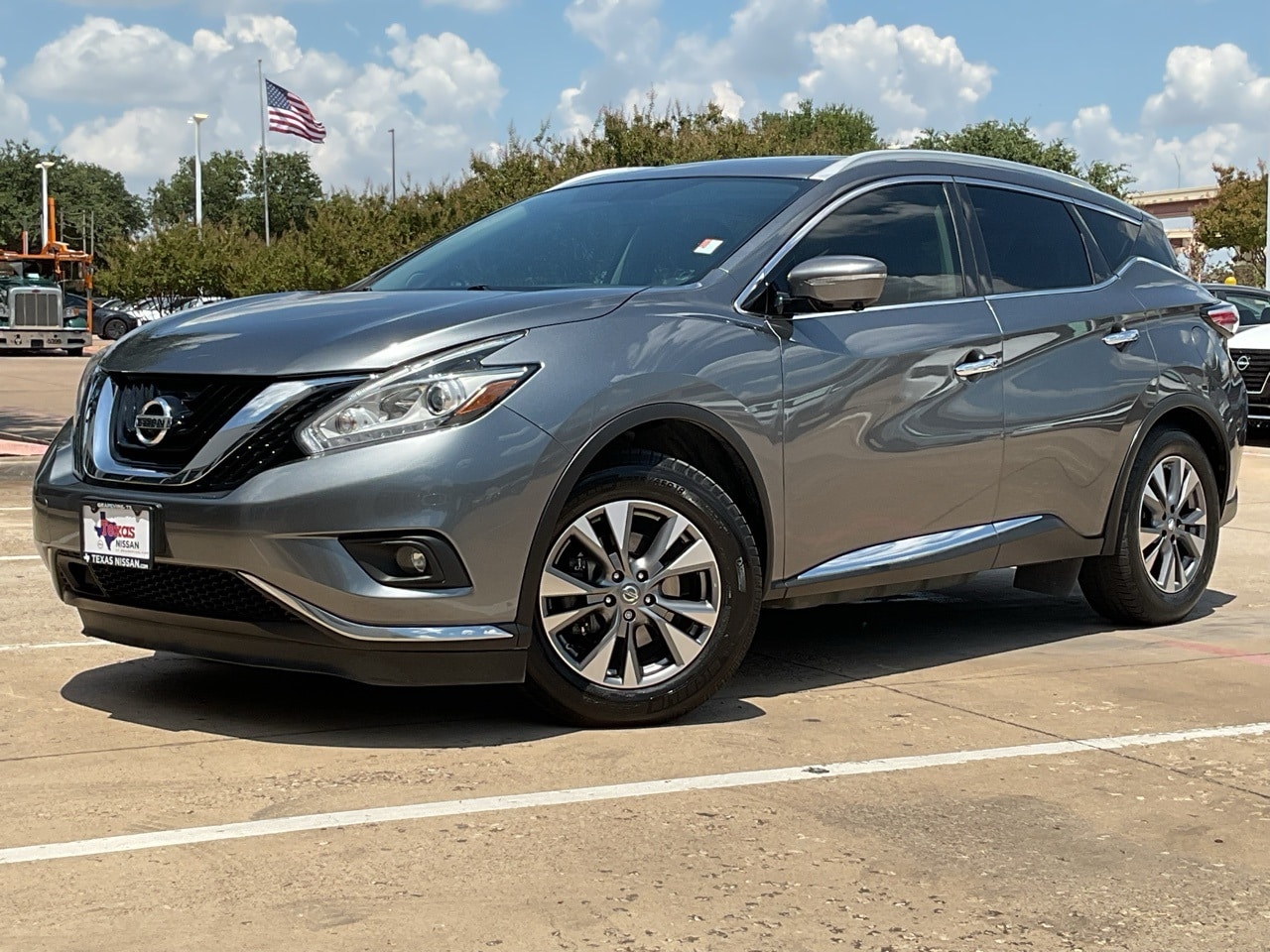 Used 2015 Nissan Murano SL with VIN 5N1AZ2MH8FN227059 for sale in Grapevine, TX