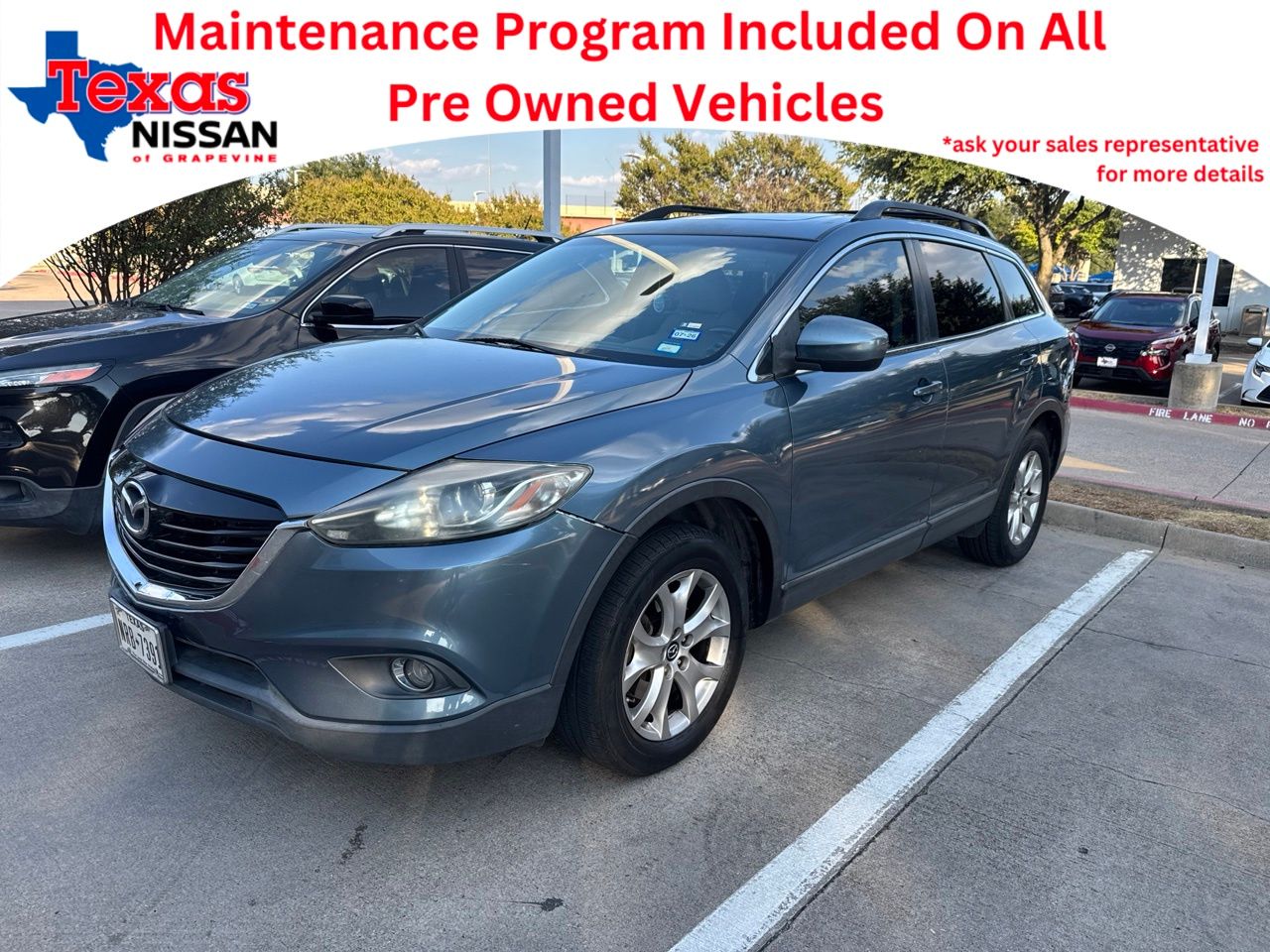Blue Reflex Mica 2015 Mazda CX-9 SUV / Crossover Front-Wheel Drive 6-Speed Automatic