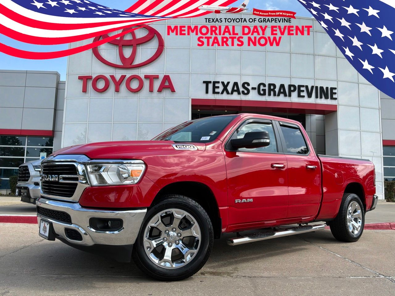 2020 RAM 1500 Big Horn/Lone Star 4x4 Quad Cab 6'4's photo