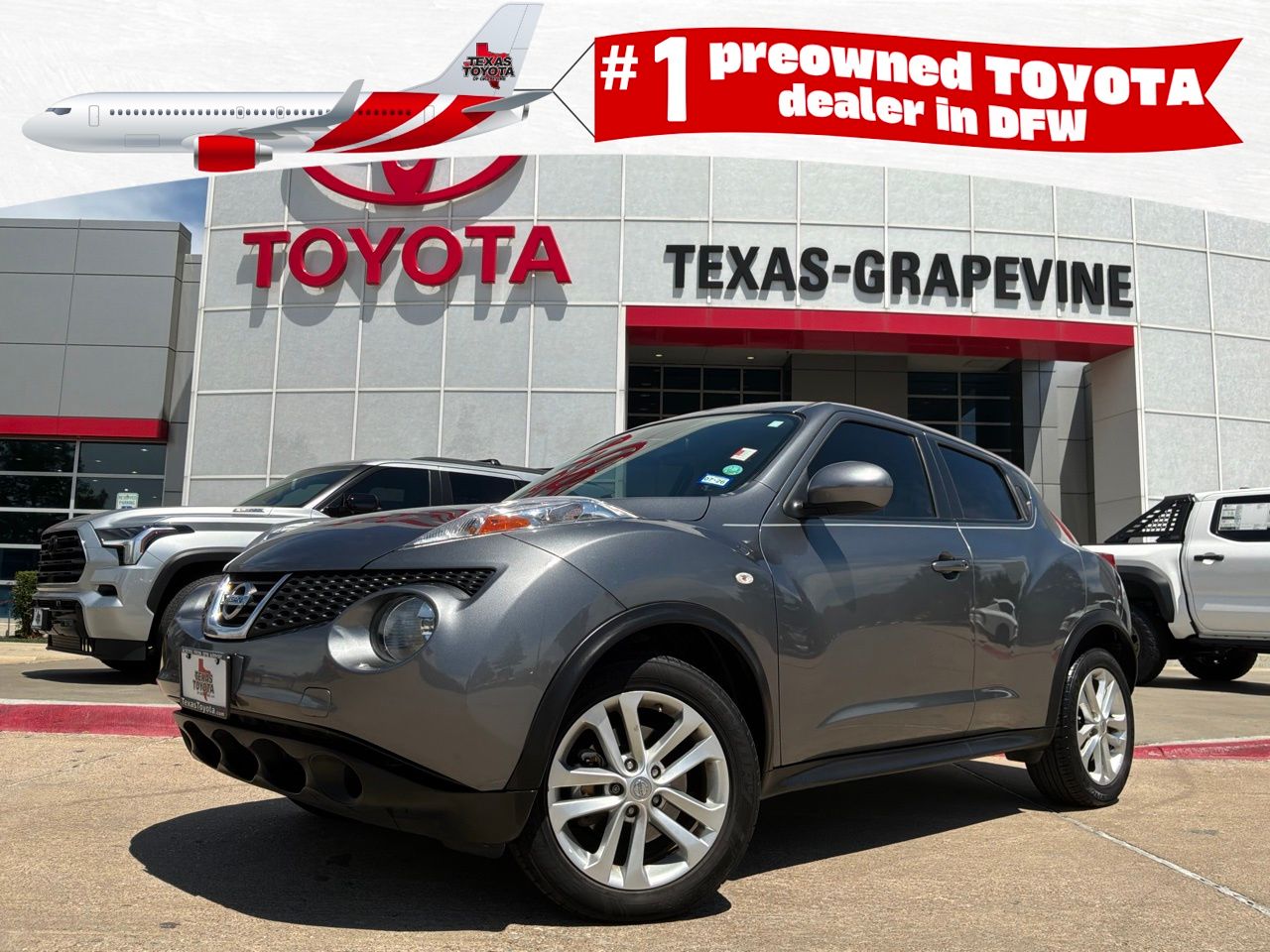 Gray (Gun Metallic) 2014 Nissan Juke SV SUV / Crossover Front-Wheel Drive Continuously Variable Transmission