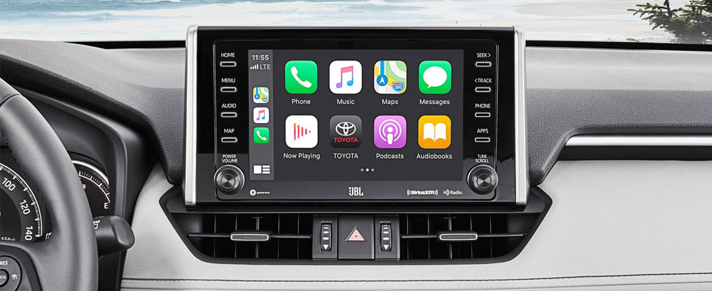 RAV4 Apple CarPlay and Infotainment System