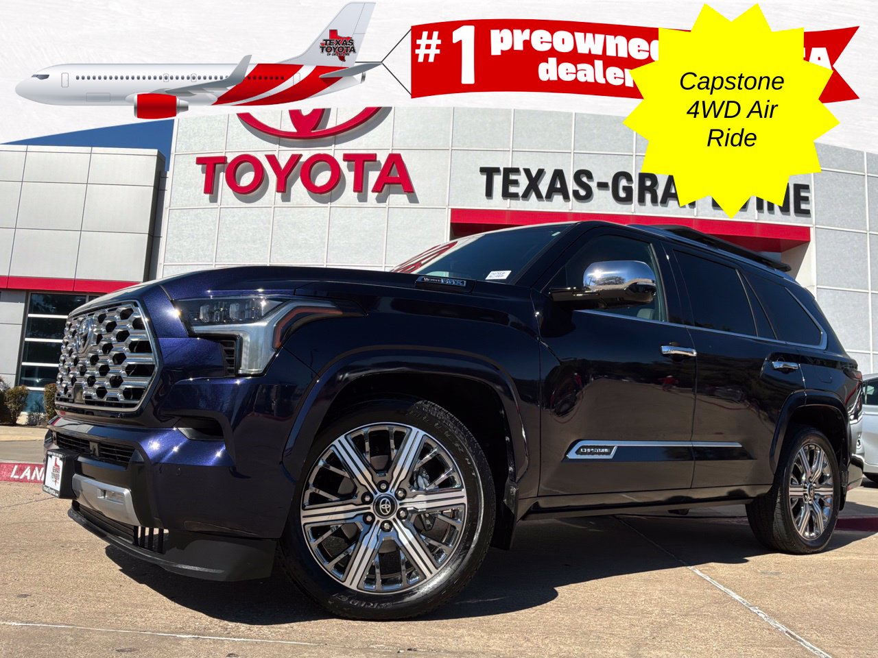 Blueprint 2026 Toyota Sequoia SUV / Crossover Four-Wheel Drive Automatic