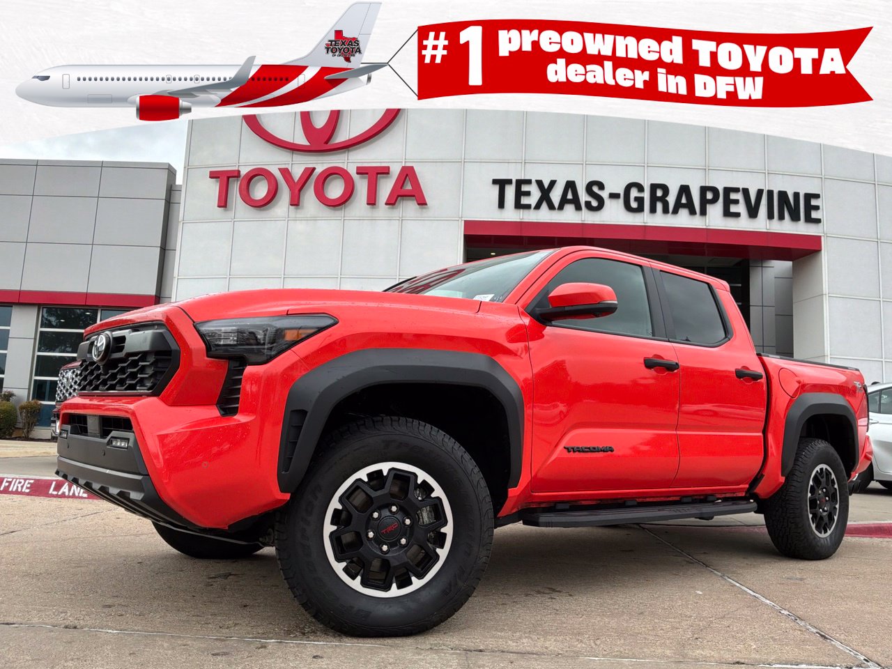 Solar Octane 2024 Toyota Tacoma Pickup Truck Four-Wheel Drive 6-Speed Manual