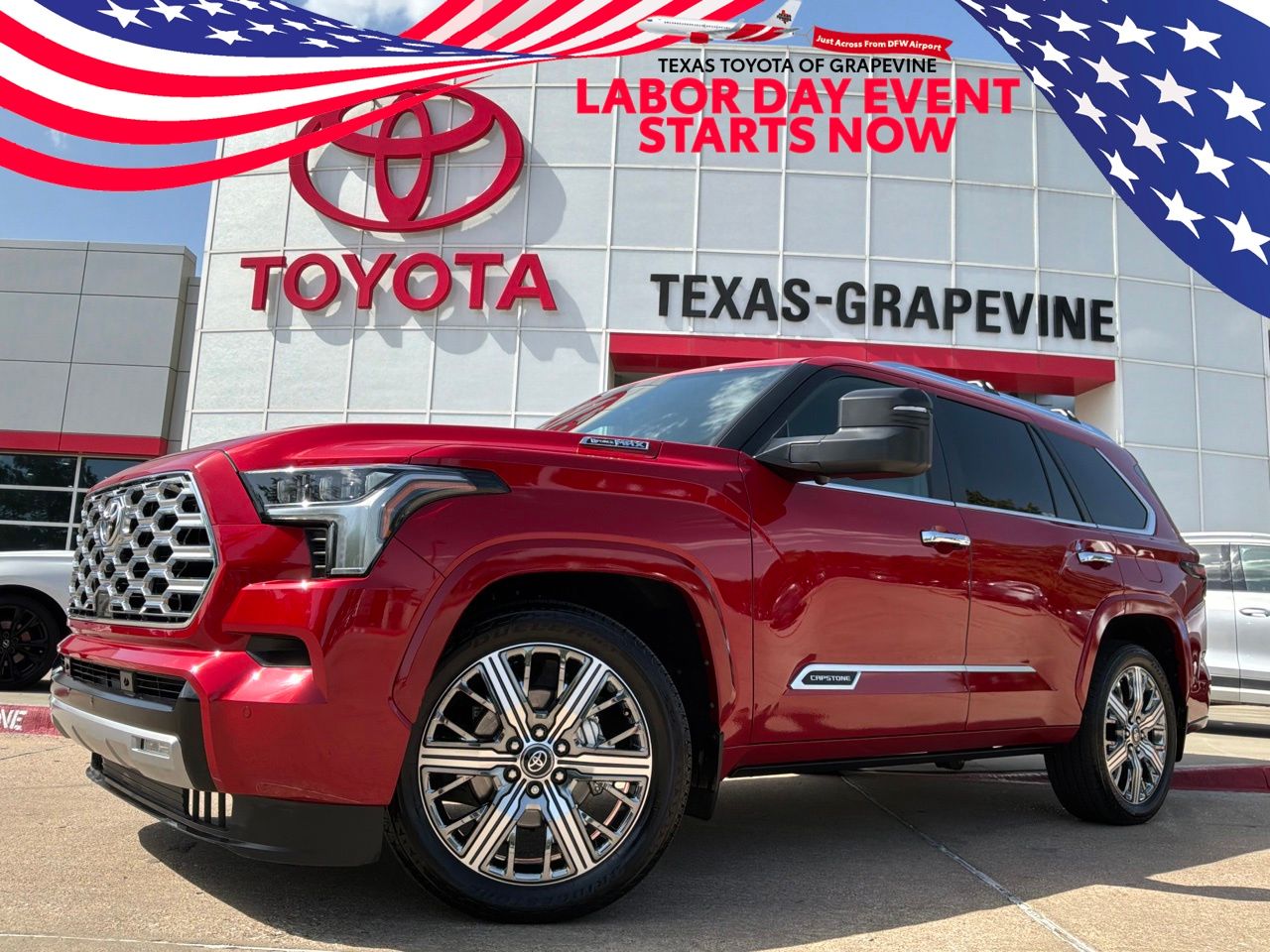 New 2026 Toyota Sequoia Capstone