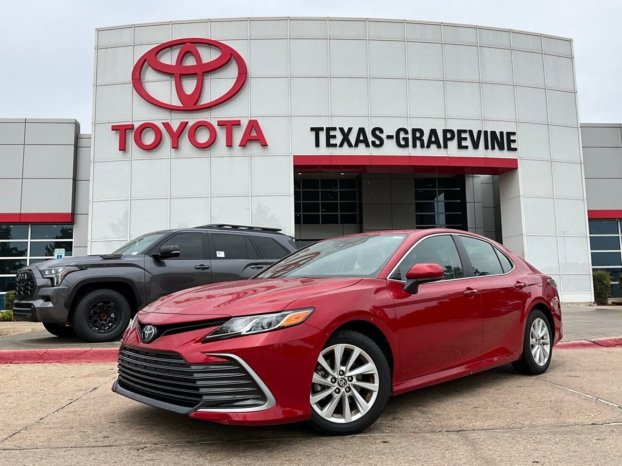 Used 2023 Toyota Camry LE with VIN 4T1C11AK4PU111844 for sale in Grapevine, TX