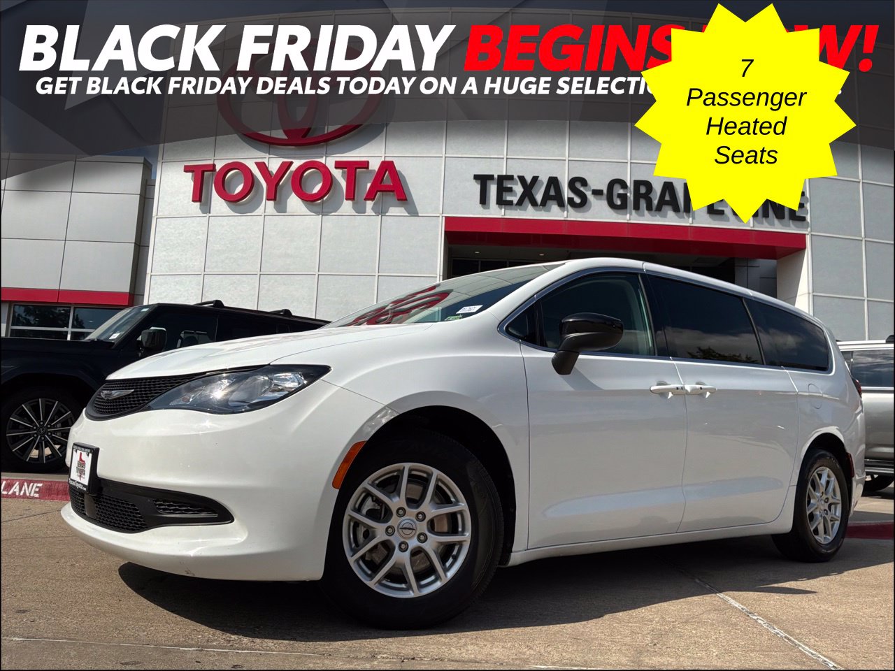Bright White Clearcoat 2024 Chrysler Voyager Minivan Front-Wheel Drive 9-Speed Automatic