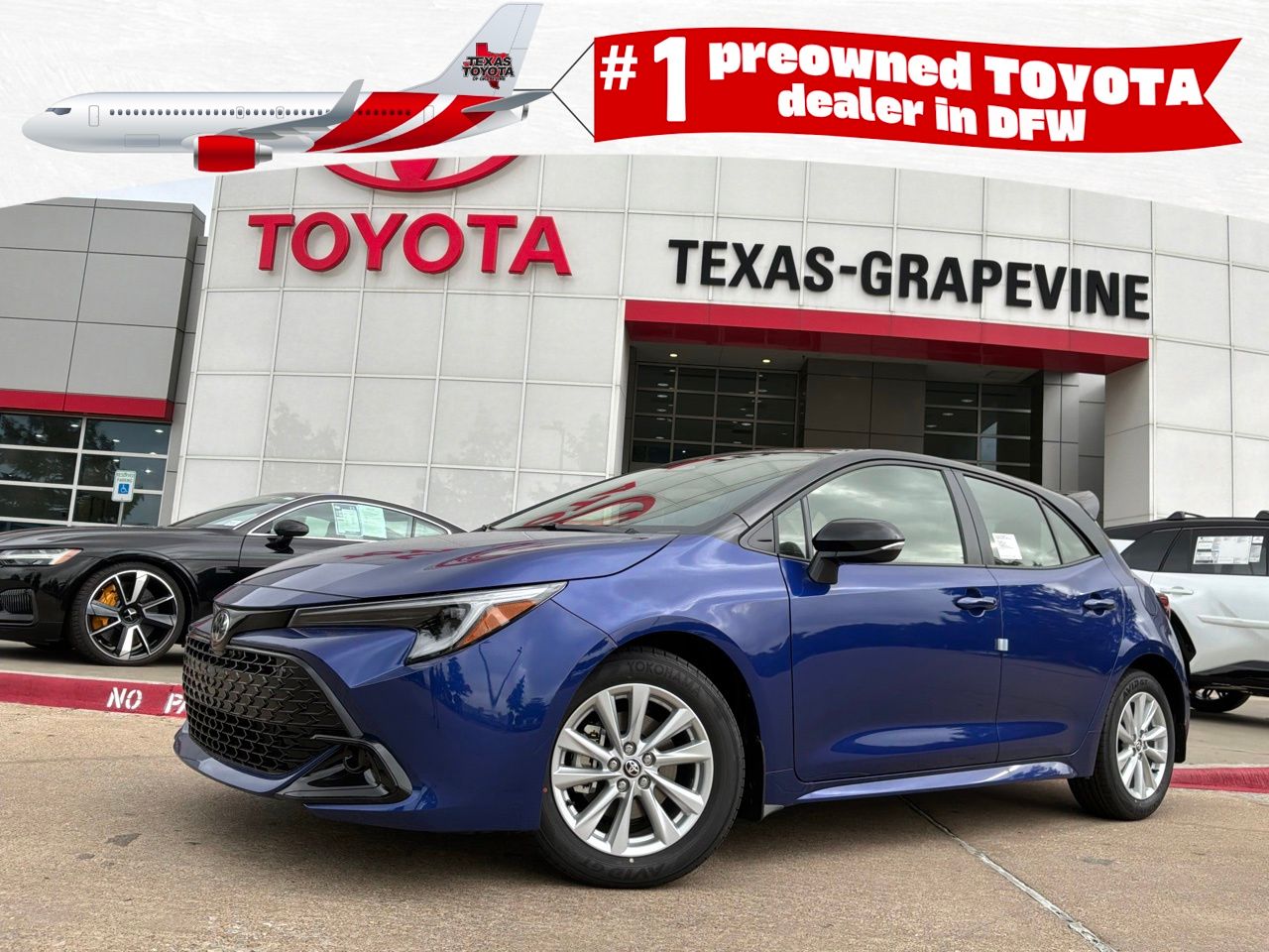 Blue Crush 2026 Toyota Corolla Hatchback SE FWD Hatchback Front-Wheel Drive Continuously Variable Transmission