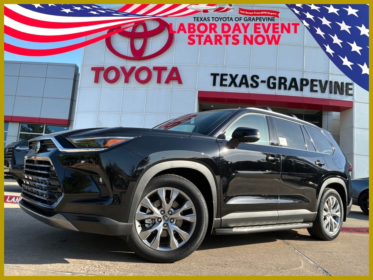 Midnight Black 2026 Toyota Grand Highlander SUV / Crossover Front-Wheel Drive 8-Speed Automatic Overdrive