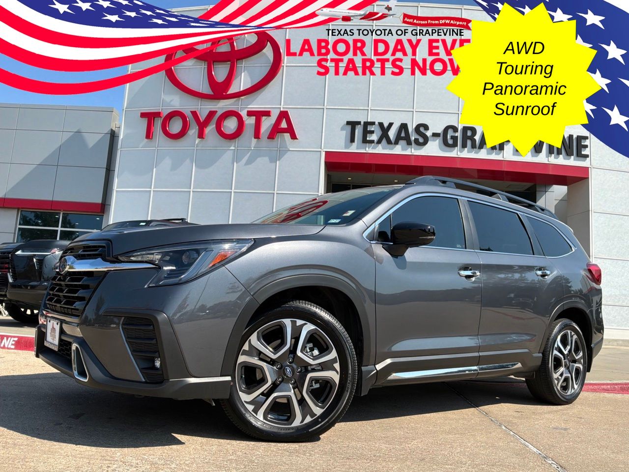 Magnetite Gray Metallic 2024 Subaru Ascent SUV / Crossover All-Wheel Drive Continuously Variable Transmission