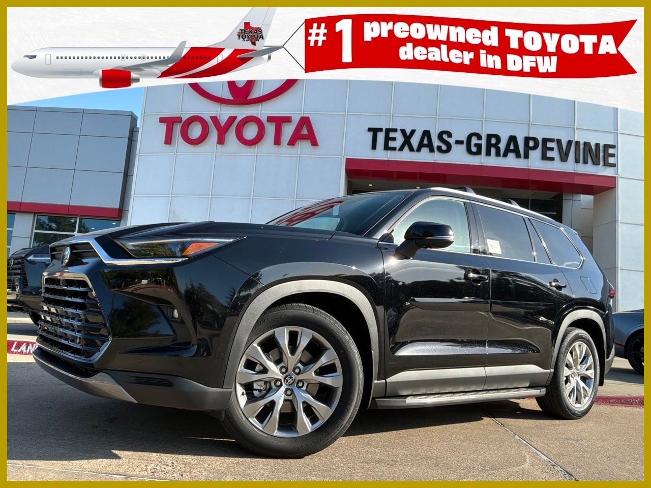 Midnight Black 2026 Toyota Grand Highlander SUV / Crossover Front-Wheel Drive 8-Speed Automatic Overdrive