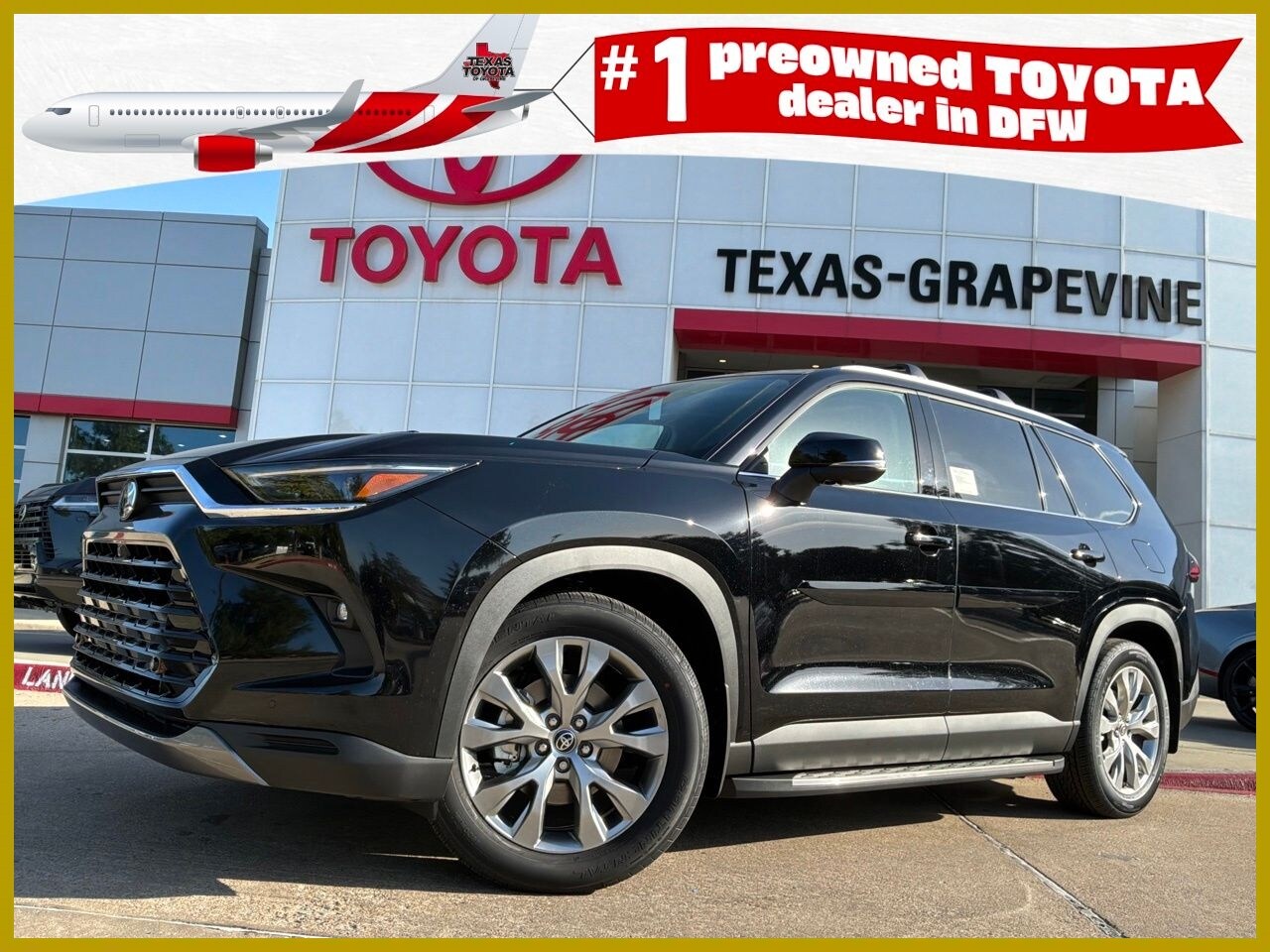 Midnight Black 2026 Toyota Grand Highlander SUV / Crossover Front-Wheel Drive 8-Speed Automatic Overdrive