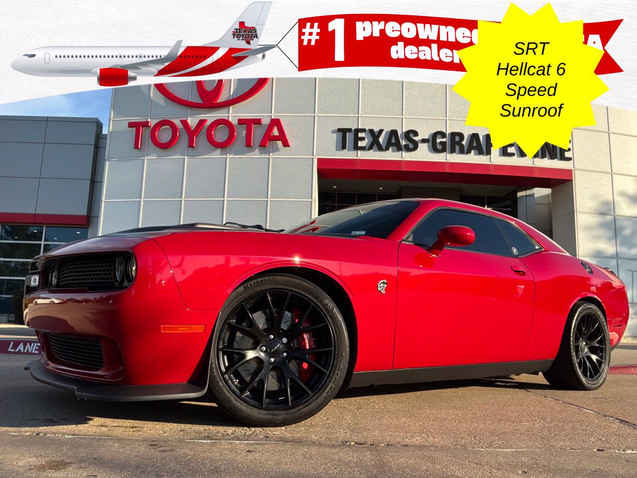 Redline Red Tricoat Pearl 2016 Dodge Challenger Coupe Rear-Wheel Drive 6-Speed Manual