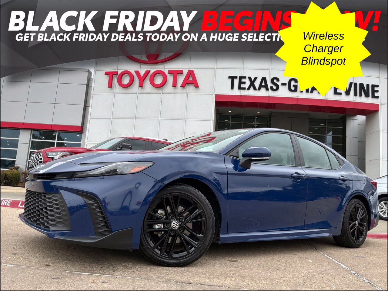 Reservoir Blue 2026 Toyota Camry Sedan Front-Wheel Drive Continuously Variable Transmission