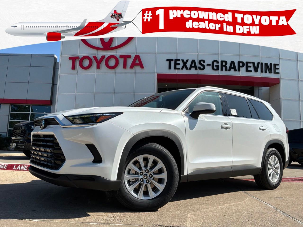 White (Wind Chill Pearl) 2026 Toyota Grand Highlander SUV / Crossover All-Wheel Drive 8-Speed Automatic