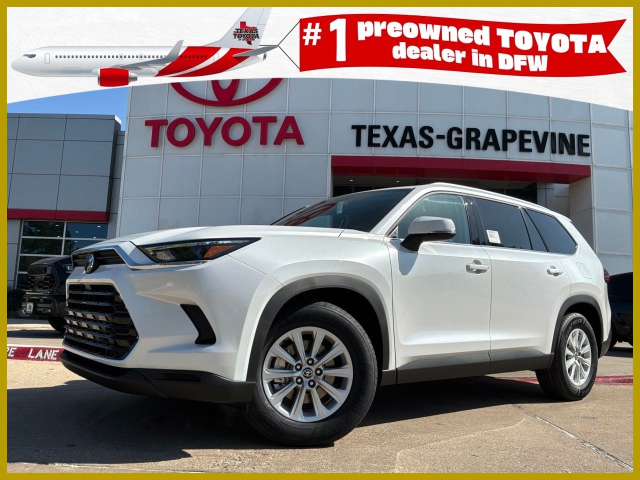 White (Wind Chill Pearl) 2026 Toyota Grand Highlander SUV / Crossover All-Wheel Drive 8-Speed Automatic