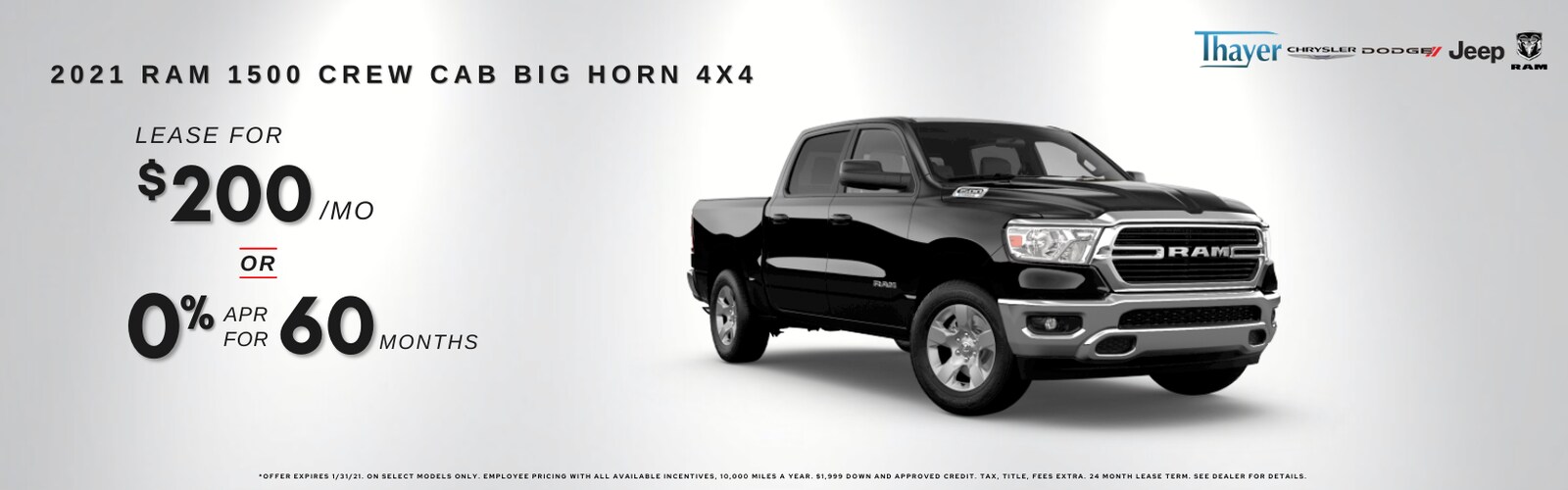 Thayer Chrysler Dodge Jeep Ram Car Dealership in Bowling Green