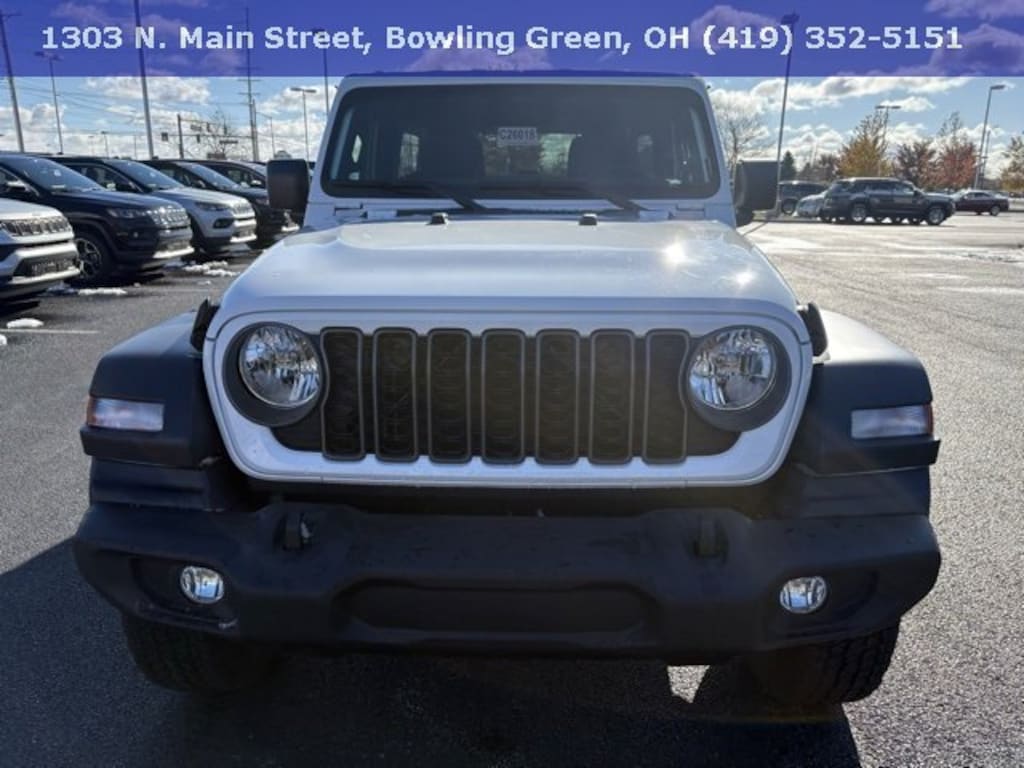 New 2026 Jeep Wrangler 4-DOOR SPORT S Sport Utility