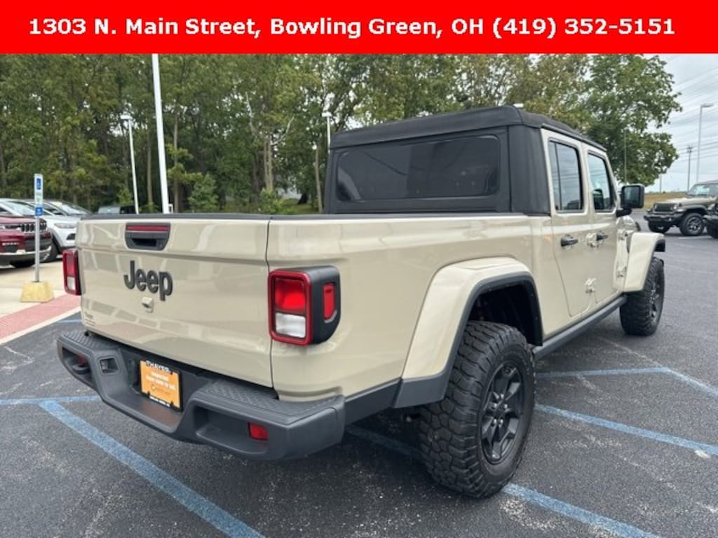 Certified 2022 Jeep Gladiator Sport Truck Crew Cab