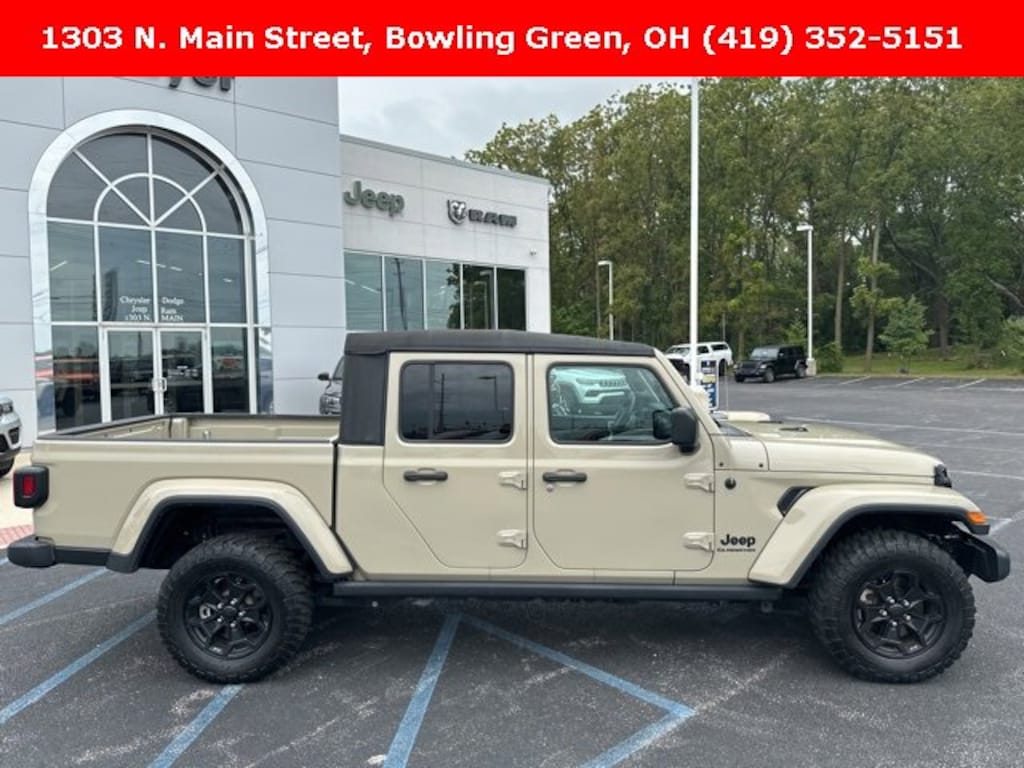 Certified 2022 Jeep Gladiator Sport Truck Crew Cab